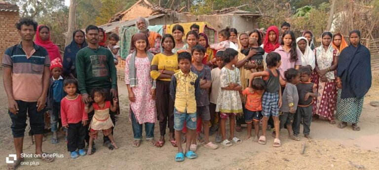 रोहिणी खदान में हैवी ब्लास्टिंग का विरोध