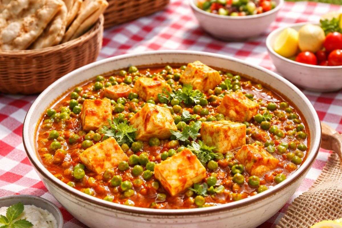 Matar Paneer 
