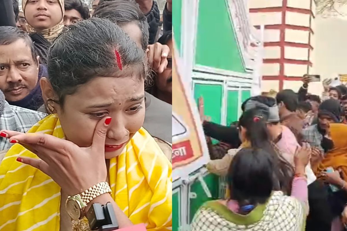 Bihar Intermediate Exam: परीक्षा सेंटर पर लेट से पहुंचने पर नहीं मिली एंट्री, गुस्साए लोगों ने धक्का देकर खोला गेट