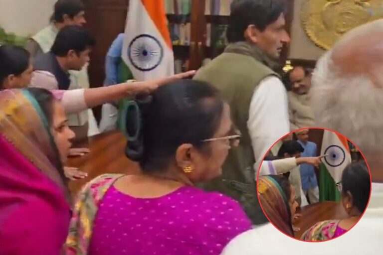 कांग्रेस सांसदों ने स्पीकर ओम बिरला को ऐसे दी धमकी! सामने आया वीडियो