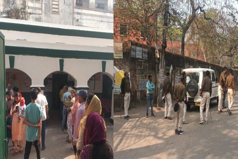 धनबाद में नगर निगम चुनाव के दौरान प्रत्याशी समर्थकों में झड़प, बूथ पर मची अफरा-तफरी