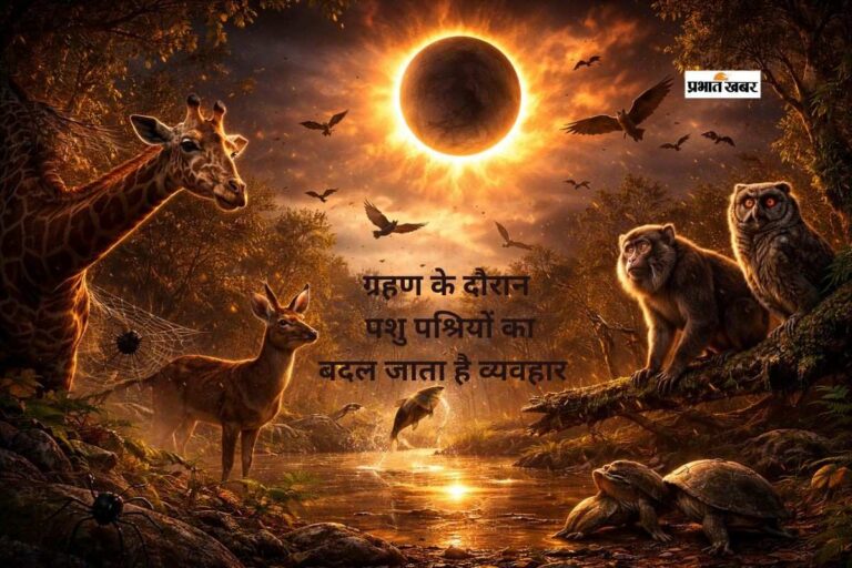 ग्रहण के दौरान प्रकृति में क्या बदलता है? जानें जानवरों और पक्षियों का अजीब व्यवहार