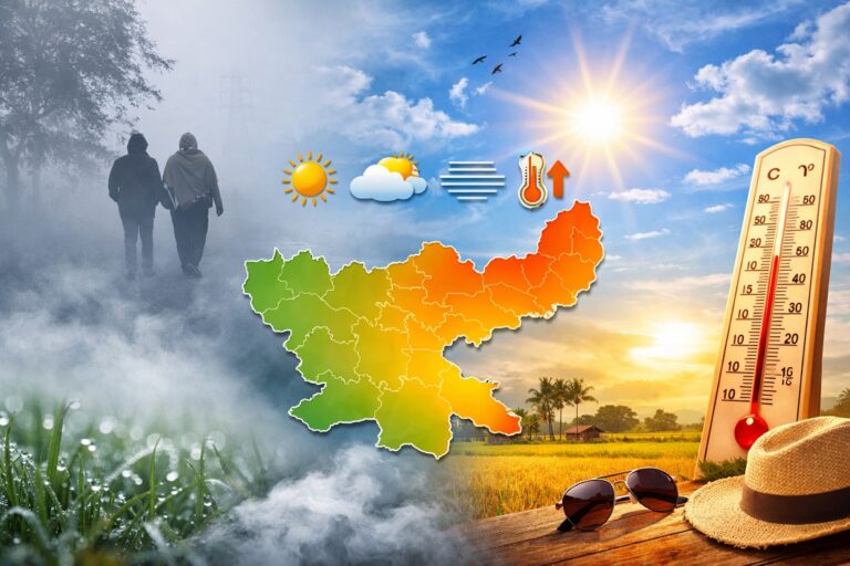 झारखंड से कब होगी ठंड की विदाई? पढ़ें मौसम विभाग की भविष्यवाणी