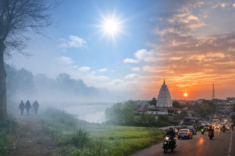 झारखंड में बदल रहा मौसम का मिजाज, सुबह-शाम ठंड और दिन में बढ़ेगी गर्मी