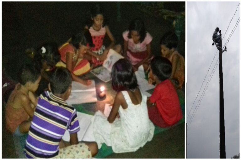 गर्मी शुरू होते ही खरसावां के दो दर्जन गांवों में जल उठी ढिबरी, 18 घंटे बिजली गुल