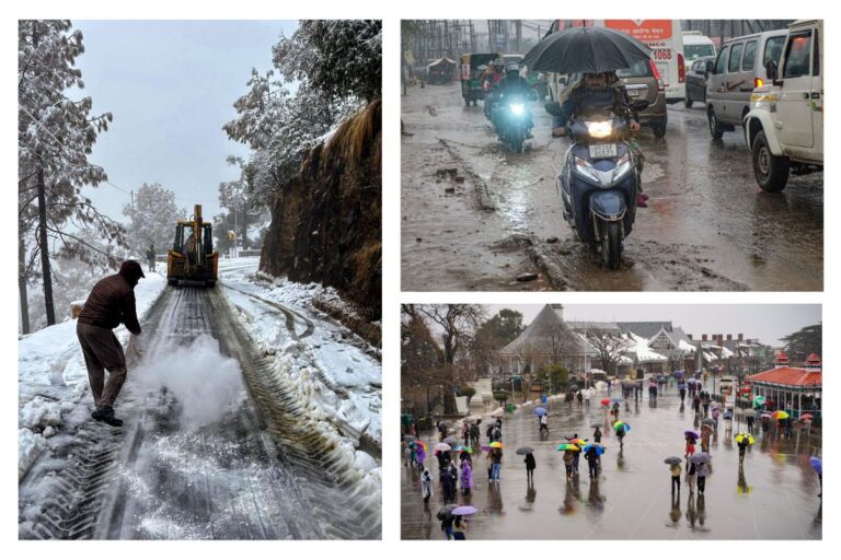 पश्चिमी विक्षोभ का ट्रिपल अटैक, 10 से 17 फरवरी तक बिगड़ा रहेगा मौसम
