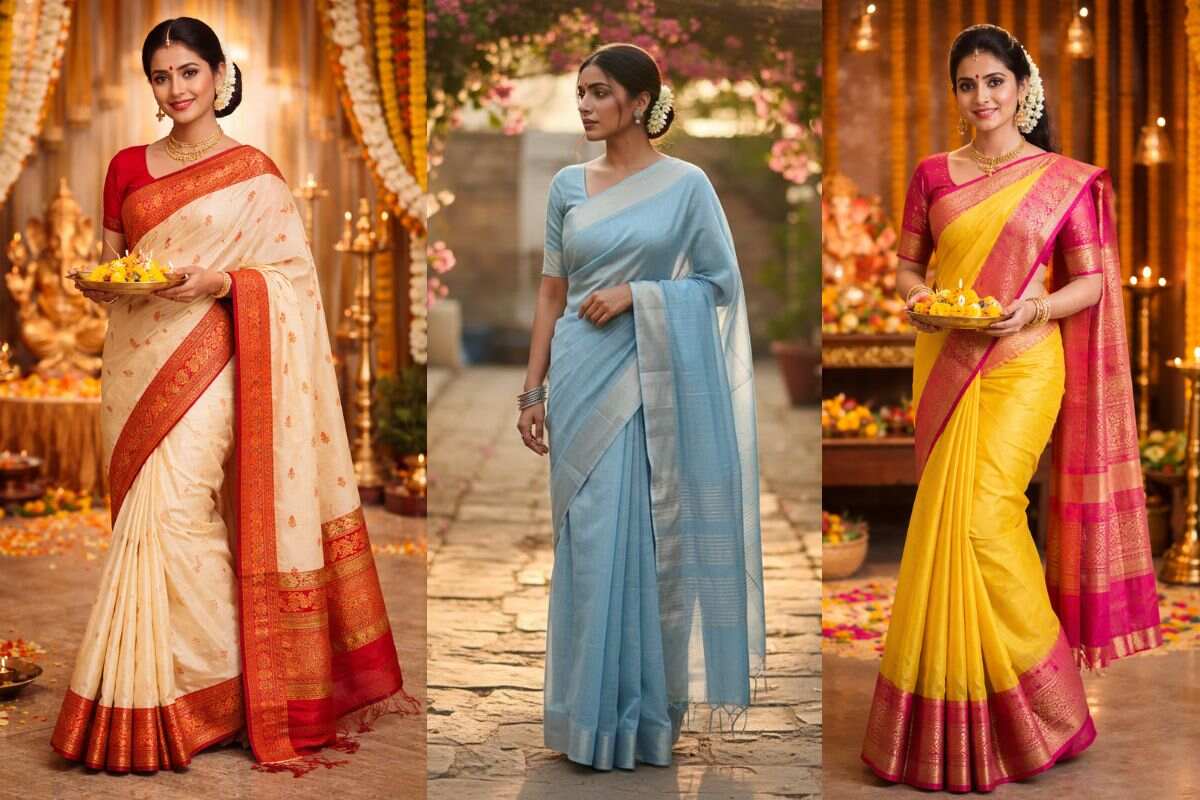 महाशिवरात्रि पर ट्राई करें ये शानदार साड़ी डिजाइन, दिखेंगी सबसे हटके 4 Saree Design 4