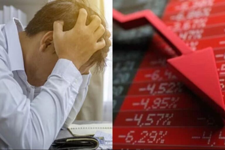 1,300 अंकों की गिरावट के साथ सेंसेक्स का सरेंडर,  इंवेस्टर्स के 6.3 लाख करोड़ रुपए डूबे