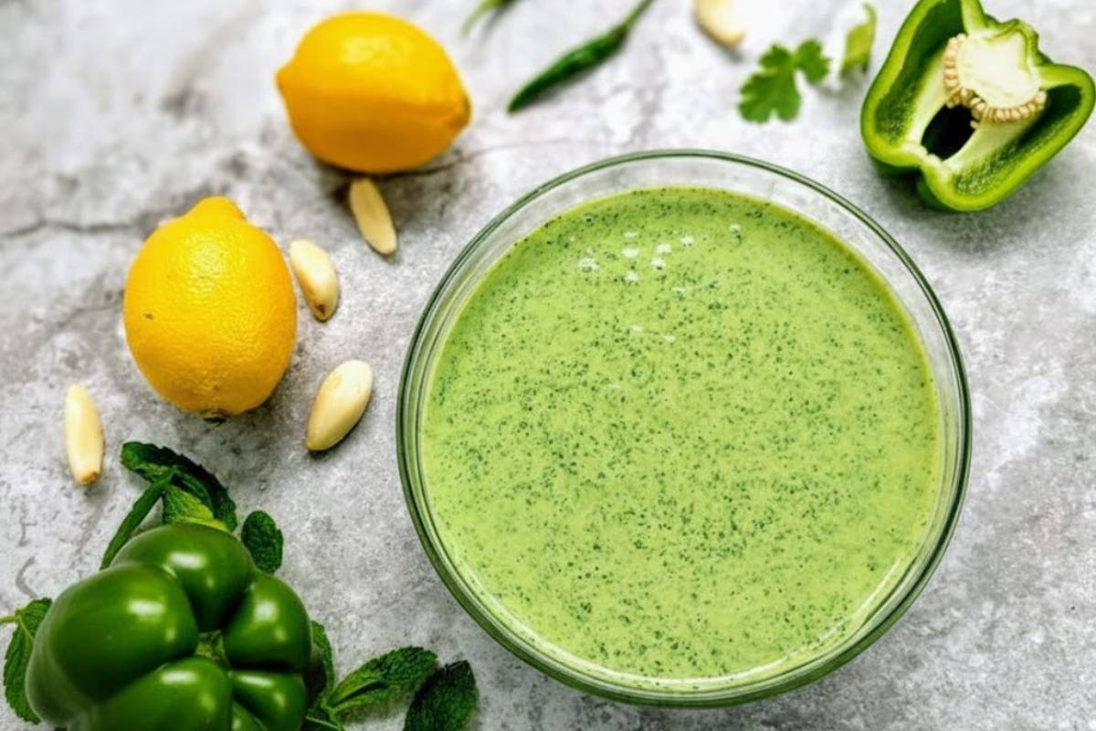 सिर्फ 5 मिनट में बनाएं शिमला मिर्च की चटनी - स्वाद ऐसा कि बार-बार मांगेंगे 2 शिमला मिर्च की चटनी बनाने की विधि (Capsicum Chutney Recipe)