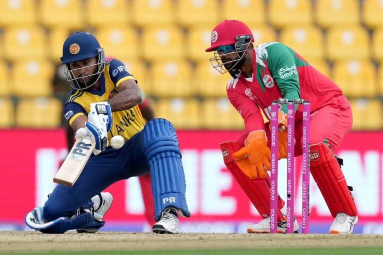 T20 वर्ल्ड कप: श्रीलंका की तूफानी जीत, ओमान को 105 रन से हराया