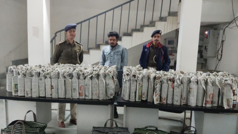 सिमुलतला में विदेशी शराब की बड़ी खेप जब्त