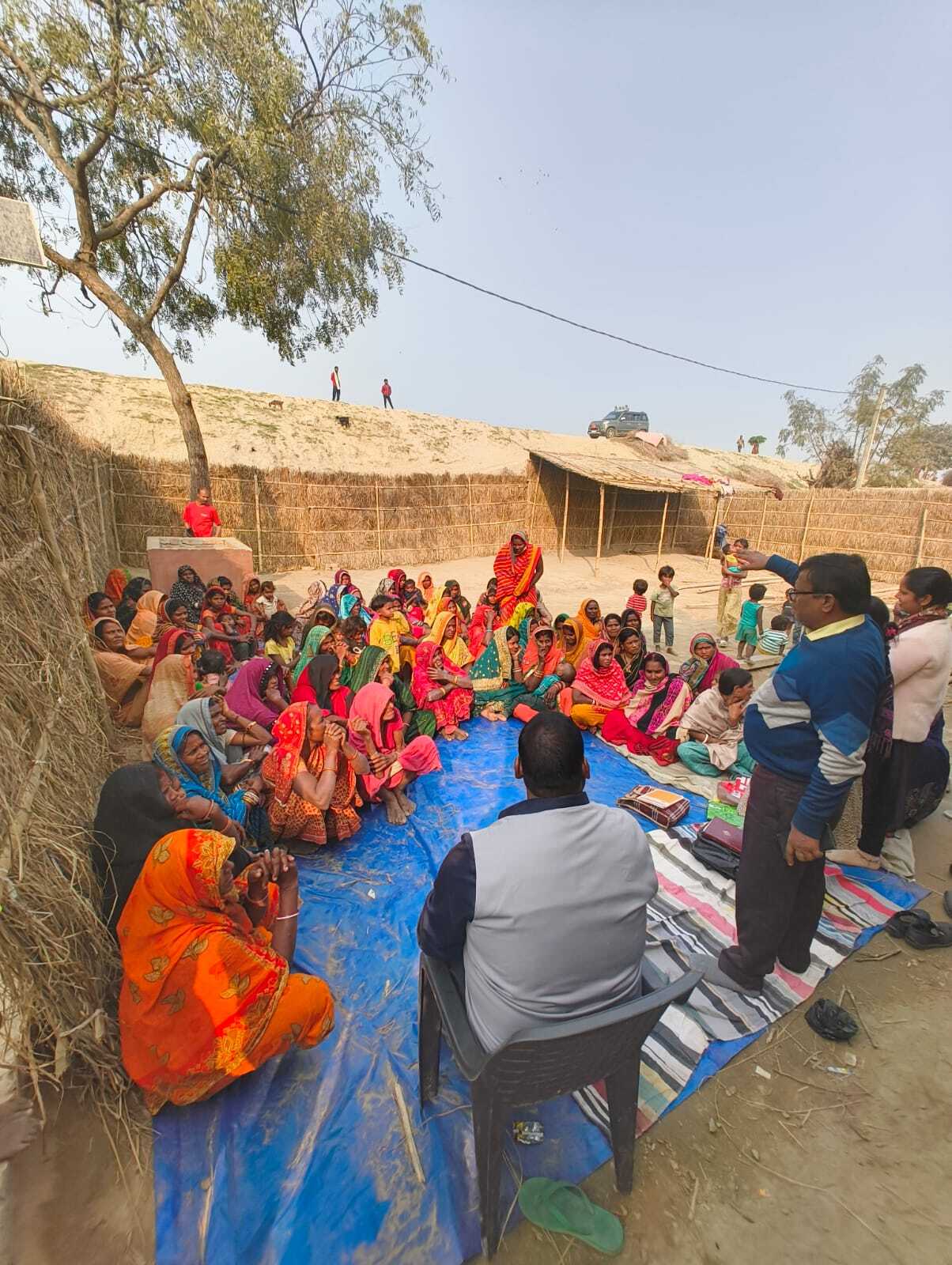 सबका सम्मान जीवन आसान पर सैदपुर महादलित टोला में परिचर्चा का आयोजन