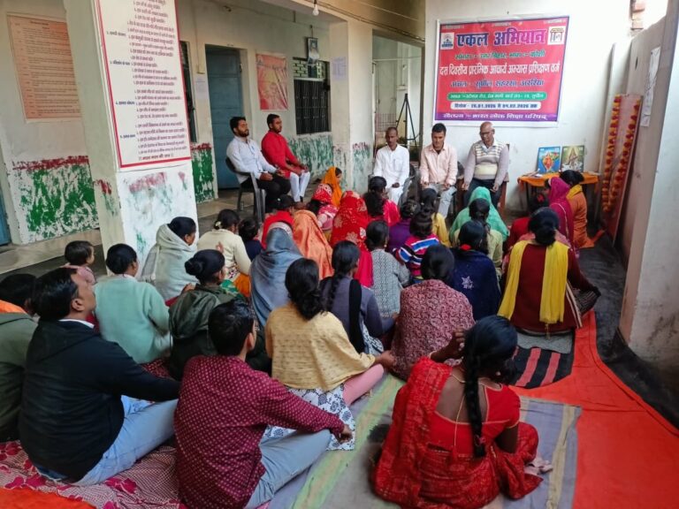 एकल अभियान भगवान का है कार्य –  भाग अध्यक्ष