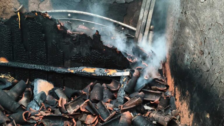 Deoghar news : शॉर्ट सर्किट से खप्परैल के घर जले, छह लाख की संपत्ति के नुकसान का दावा