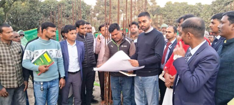 Bhagalpur news गुणवत्ता से समझौता नहीं, समय पर पूरा हो निर्माण : दीपक प्रकाश