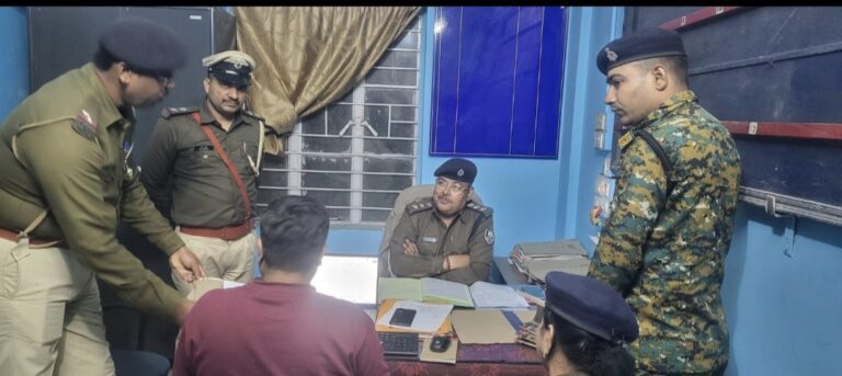 फलका थाना का सदर एसडीपीओ-2 ने किया औचक निरीक्षण