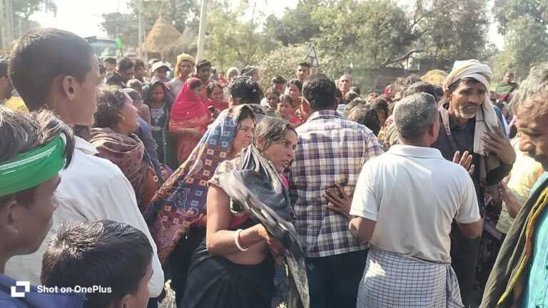 भगवानपुर में युवक की गला दबाकर हत्या, आक्रोशित ग्रामीणों ने जाम की जाम