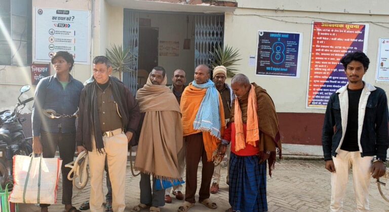 पुलिस की बड़ी कार्रवाई, विभिन्न मामलों के छह अभियुक्त गिरफ्तार