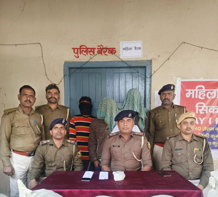 तीन ग्राम स्मैक के साथ तीन गिरफ्तार