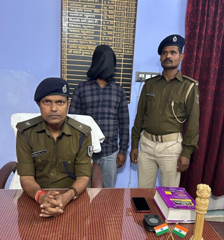 नाबालिग छात्रा से दुष्कर्म मामले में आरोपित गिरफ्तार
