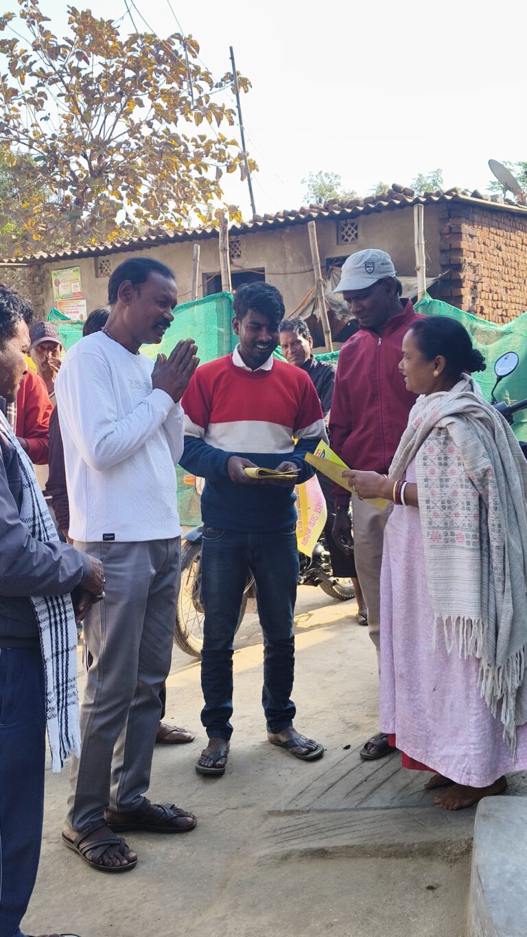 मौका दे बुंडू नगर का कायाकल्प बदल दूंगा जितेंद्र उरांव