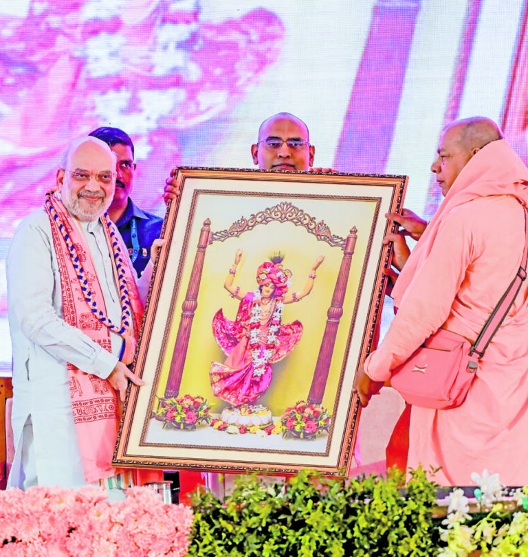 मानवता की सेवा में इस्कॉन आगे : शाह