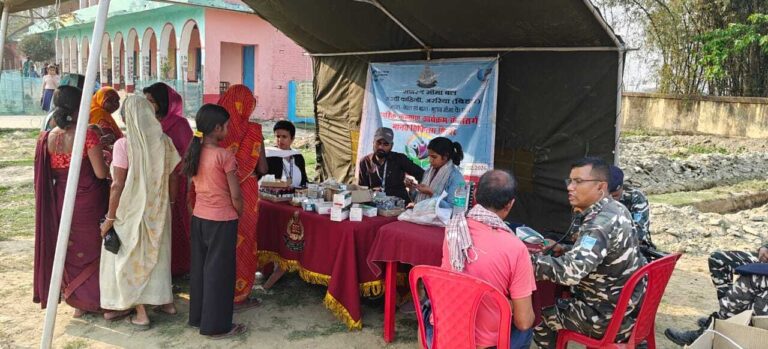 लैलोखर में चिकित्सा शिविर का आयोजन