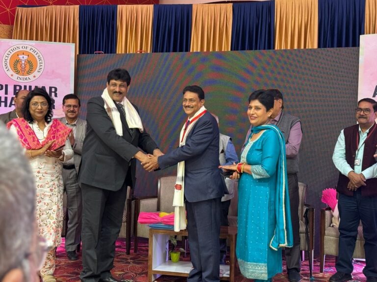 एपीआई बिहार के नये अध्यक्ष बने पूर्णिया के वरिष्ठ चिकित्सक डॉ आरके मोदी