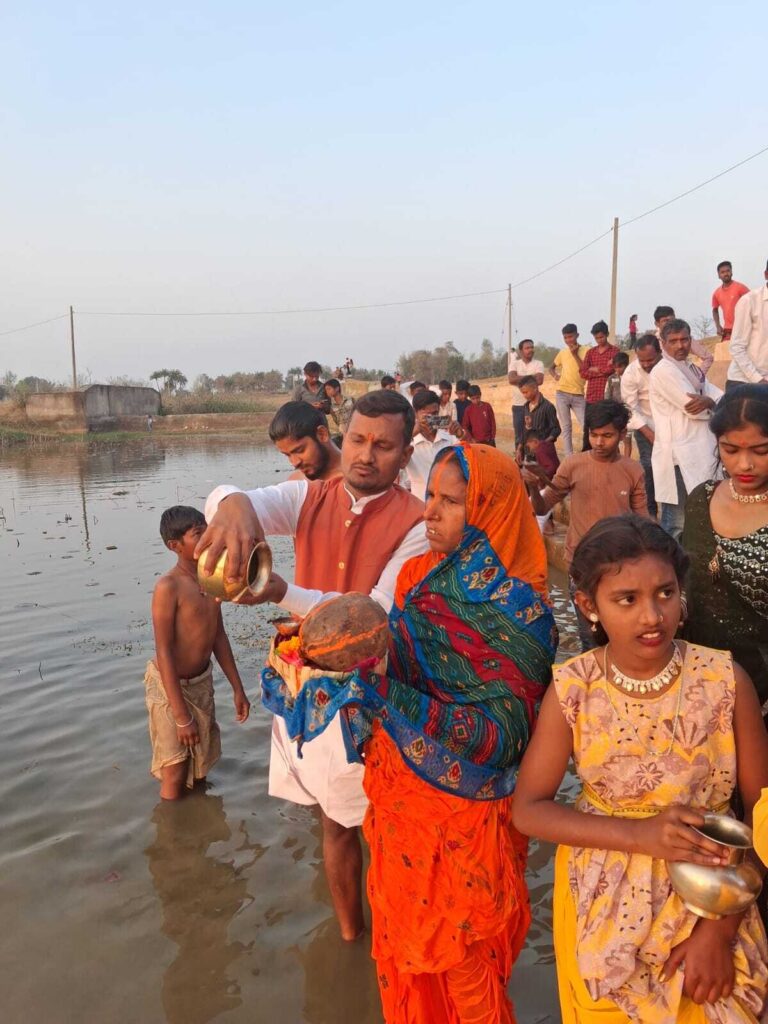 चकाई के ग्रामीण इलाकों में हुई सूर्याहू पूजा