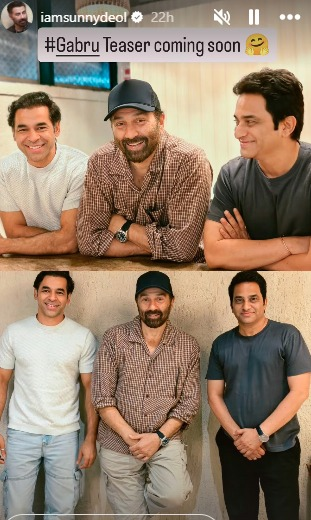 ‘गबरू’ का टीजर कब होगा रिलीज? सनी देओल ने दिया अपडेट 1 Image 291