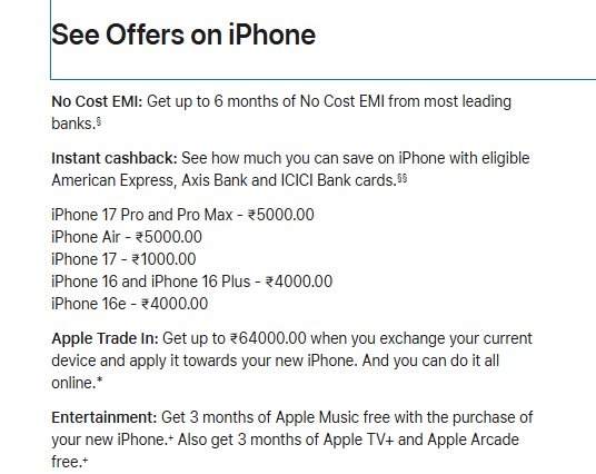 Valentine’s Day से पहले Apple का तोहफा, Iphone 17 से लेकर Macbook पर दे रहा बंपर कैशबैक 1 Image 8