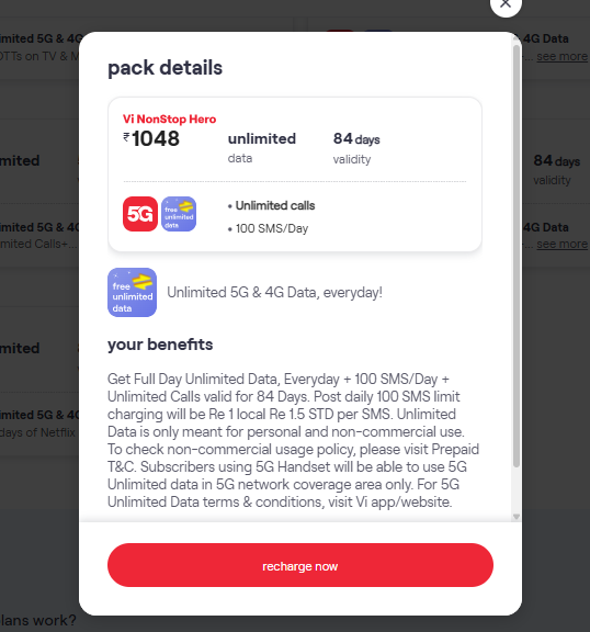 4G हो या 5G, Vi के इन प्लान्स में मिलेगा अनलिमिटेड डेटा 4 वीआई का 1048 रुपये वाला प्लान