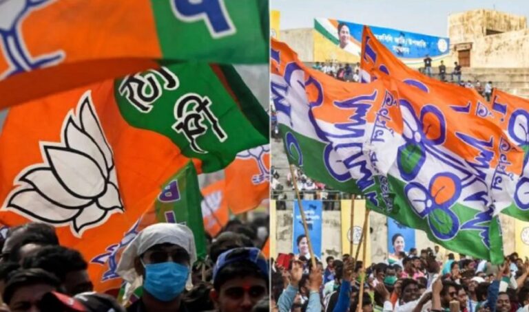 बंगाल चुनाव: बरानगर में तृणमूल-भाजपा कार्यकर्ताओं में झड़प, होर्डिंग हटाने पर हुई मारपीट में कई घायल