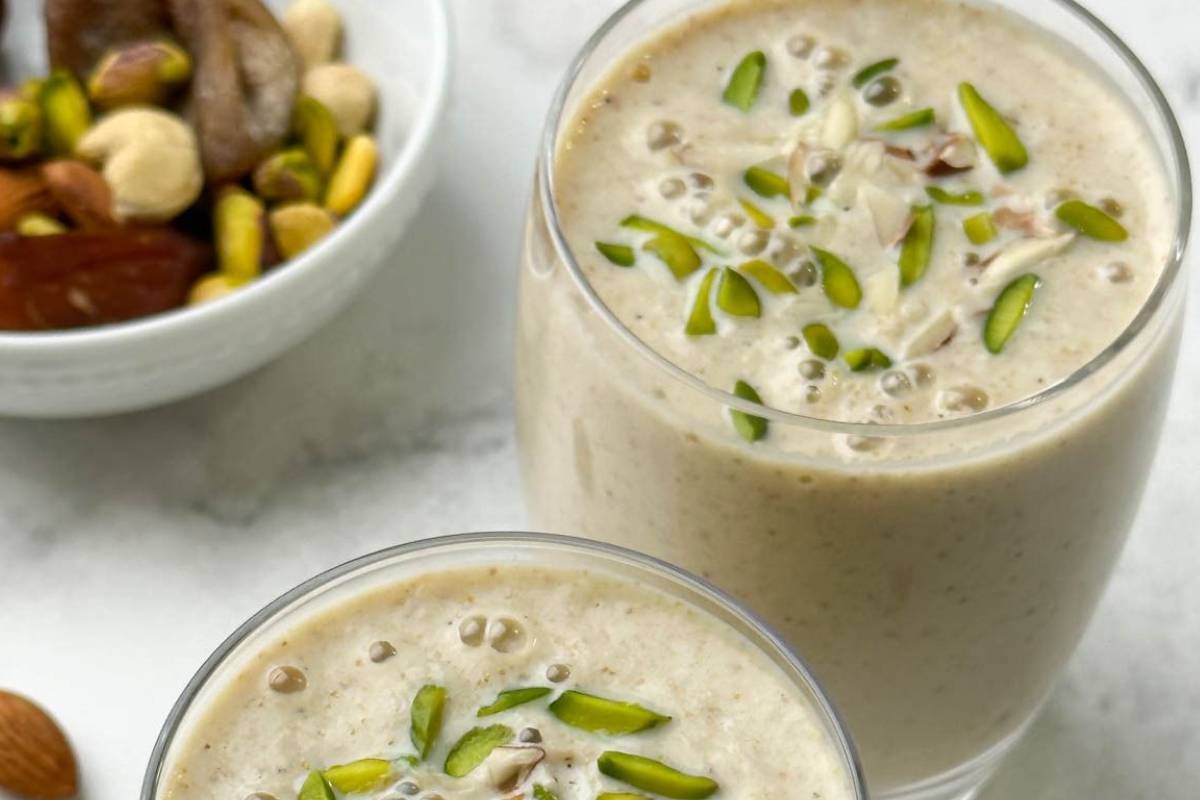 Dry Fruit Shake For Fasting
