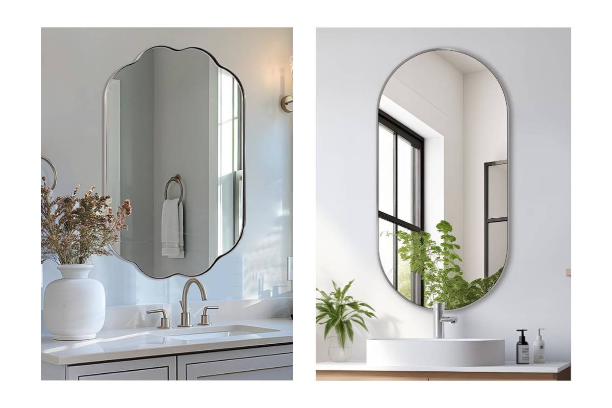 4 अनोखे मिरर डिजाइन्स जो आपके बाथरूम को बना देंगे लक्जरी स्पेस 1 Modern Mirror Design For Bathroom