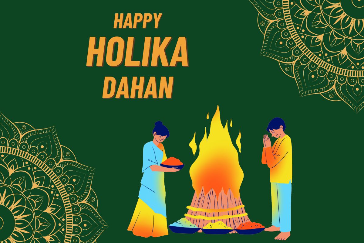 Holika Dahan 2026 Wishes, Images, Status: स्टेटस के लिए परफेक्ट होलिका दहन विशेज और इमेज 1 शुभ होलिका दहन