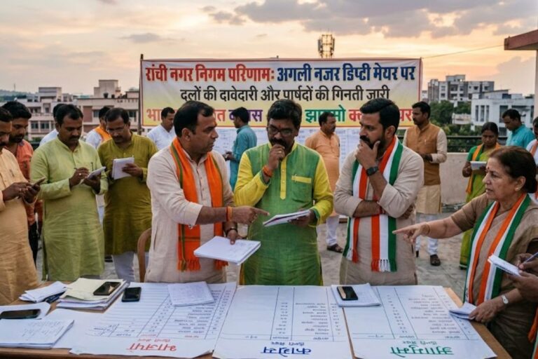 रांची डिप्टी मेयर के लिए बिछ गयी बिसात, हर दल के नेता जुटा रहे समीकरण, होली बाद मचेगी असली हलचल
