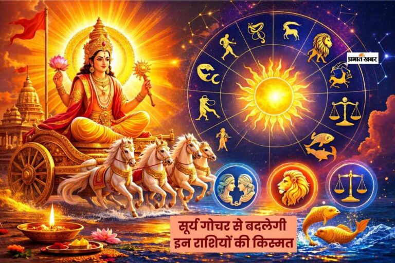 मीन संक्रांति 2026 में सूर्य गोचर से इनकी बदल सकती है किस्मत
