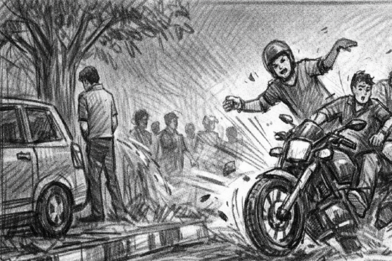 सड़क किनारे पेशाब करना पड़ा भारी, ससुराल आए युवक को बाइक ने मारी टक्कर, हो गई मौत