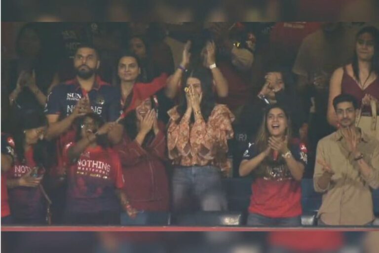 RCB की जीत, कोहली का जलवा! अनन्या और आर्यमन के रिएक्शन ने जीता फैंस का दिल