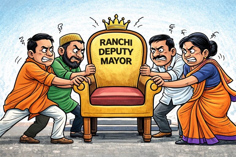 रांची में डिप्टी मेयर चुनाव के लिए बिछी बिसात, पार्षदों में शुरू हुआ शह-मात का खेल
