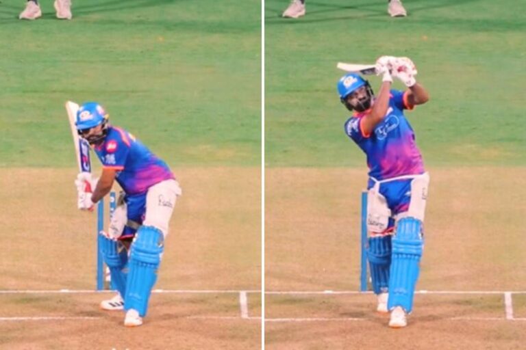 IPL 2026 से पहले हिटमैन की तैयारी शुरू, छक्का लगाकर खुद कहा ‘कैच इट’