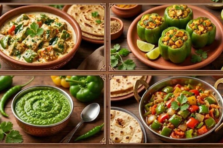 घर पर शिमला मिर्च से तैयार करें ये स्वादिष्ट रेसिपीज 