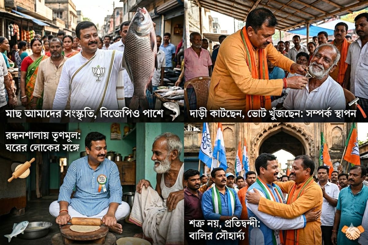 कहीं मछली लेकर प्रचार, तो कहीं प्रत्याशी ने बना दी रोटी, बाली में बजरंगबली के दर पर दिखा अनोखा भाईचारा