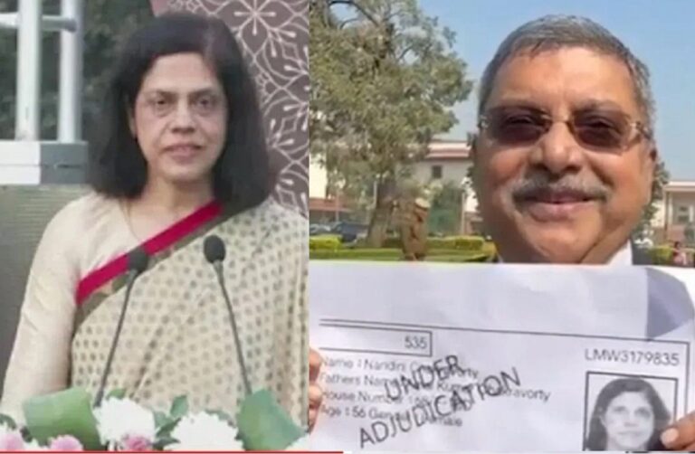 बंगाल की मुख्य सचिव का नाम जांच के दायरे में, तृणमूल सांसद की बेटी भी विचाराधीन वोटर