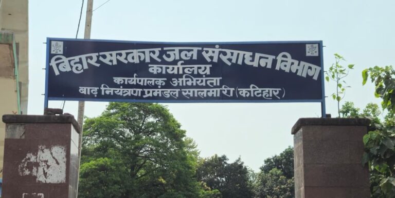बहरखाल महानंदा नदी में  सुरक्षात्मक कार्य की मांग