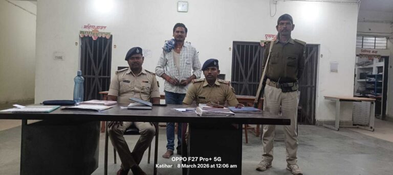 पुलिस ने वारंटी को गिरफ्तार कर न्यायिक हिरासत में भेजा
