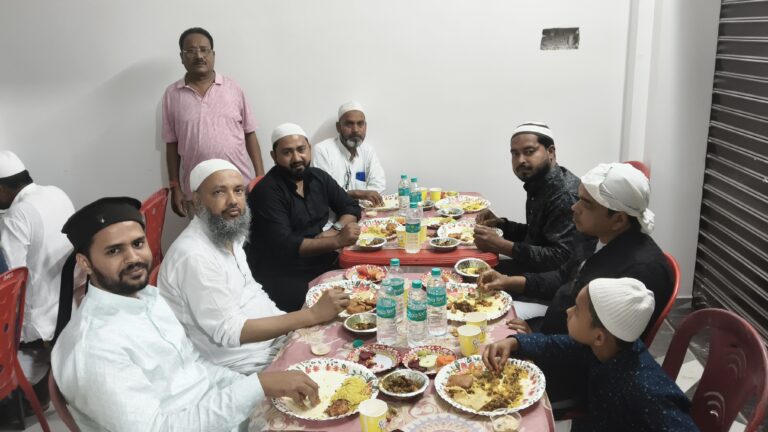 दावते इफ्तार पार्टी का हुआ आयोजन, सामाजिक सौहार्द का दिया संदेश