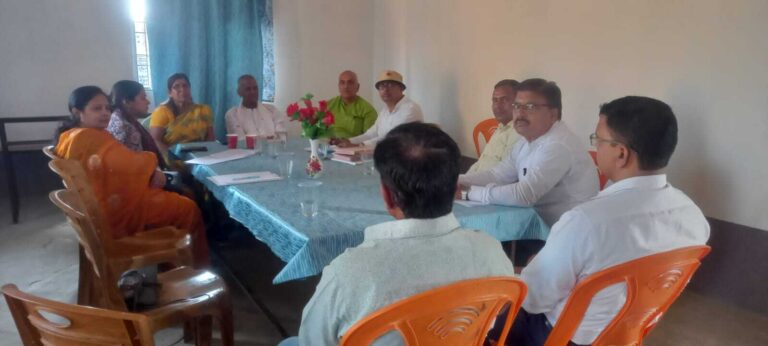 मानस सरस्वती विद्या मंदिर में प्रबंधकारिणी समिति की हुई बैठक