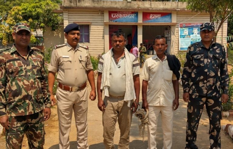 एक दशक पूर्व के नक्सल कांड का वारंटी नक्सली जानकी यादव गिरफ्तार
